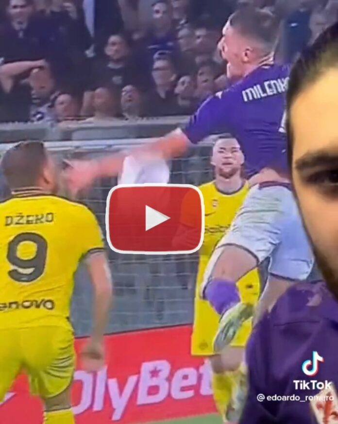 Moviola Fiorentina Inter Il Video Del Tifoso Viola Fa Il Giro Del Web